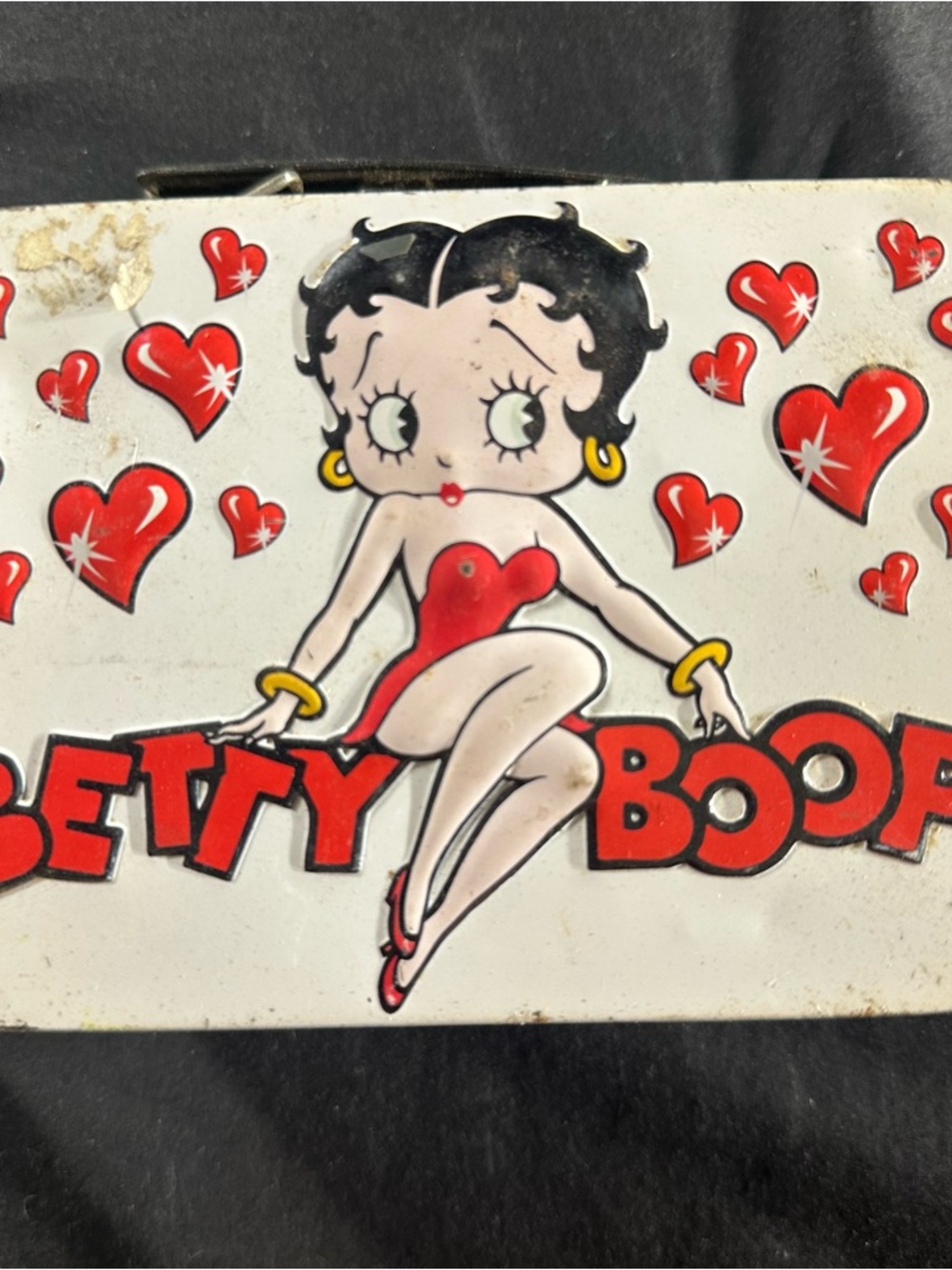 Vintage Betty Boop Metal lockbox